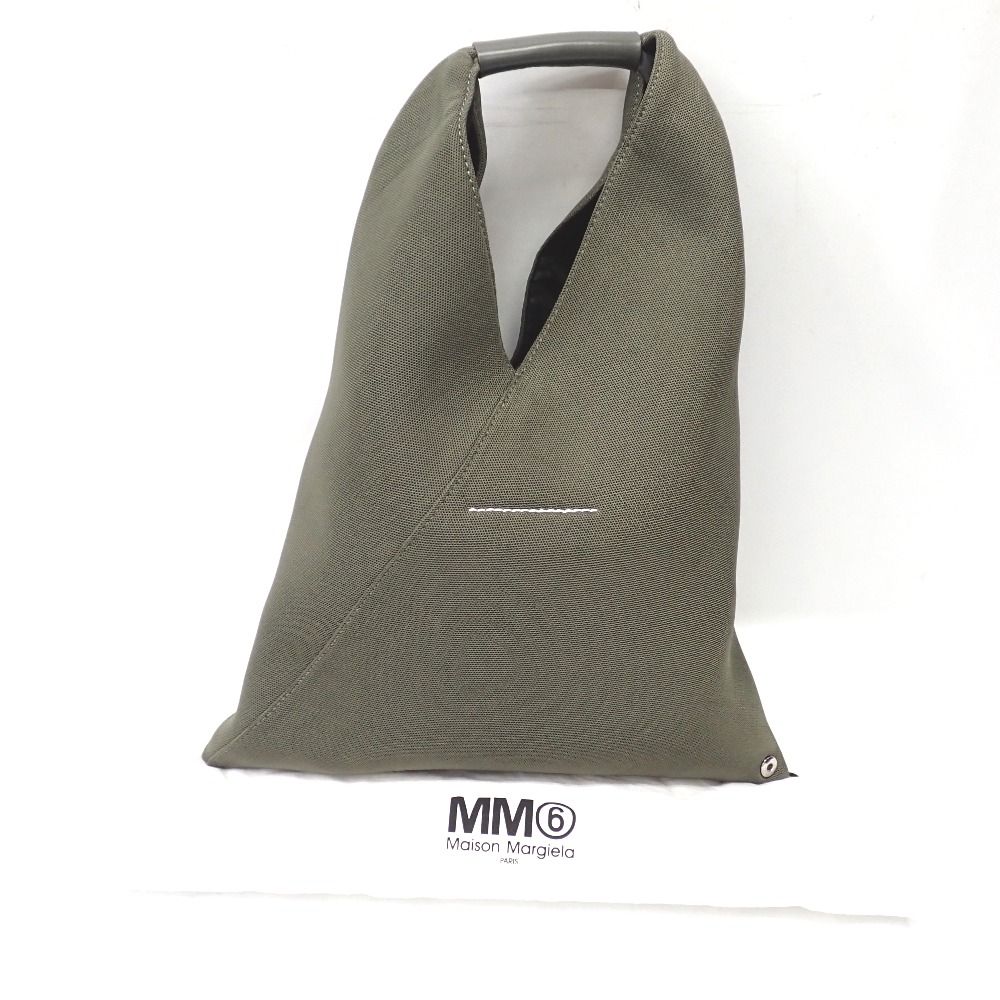 Ft1282131 メゾンマルジェラ トートバッグ MM6 カーキ レディース  