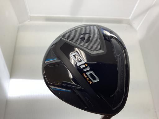 【美品】テーラーメイド　Qi10MAX フェアウェイウッド5W Sフレックス Qi10 MAX フェアウェイウッド 打てばわかる やさしさと飛び