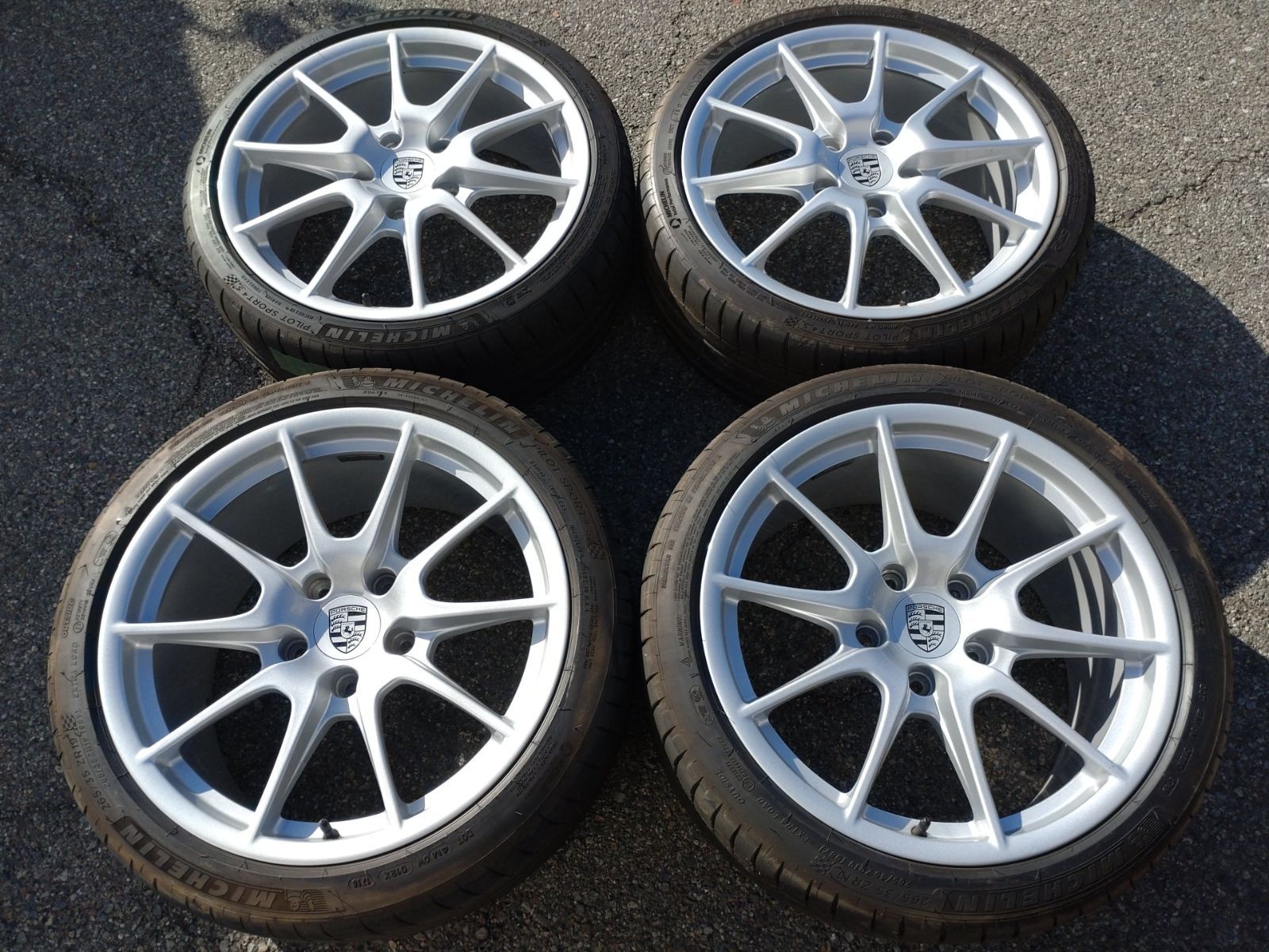 ポルシェ PORSCHE ボクスター ケイマンS 987 BBS 純正 19インチ 8.5J 55|10.0J 42 PCD130-5H ＆235|35R19 265|35R19 4本
