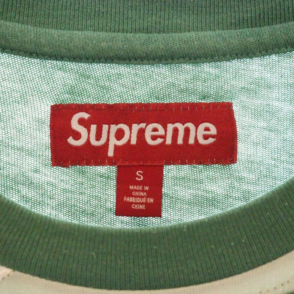 SUPREME (シュプリーム) 25SS Lager S/S Top ラガー プリント クルー