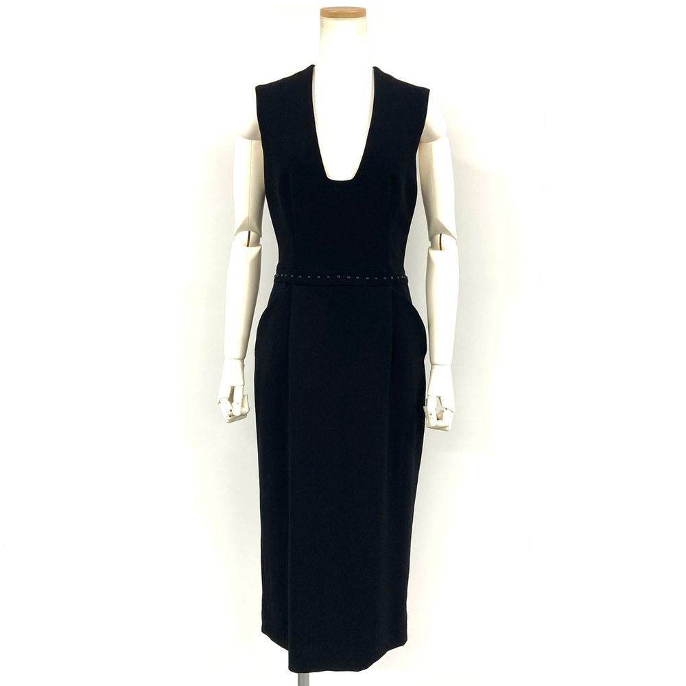 ボッテガヴェネタ BOTTEGA VENETA ドレス ワンピース 318930 ブラック 40