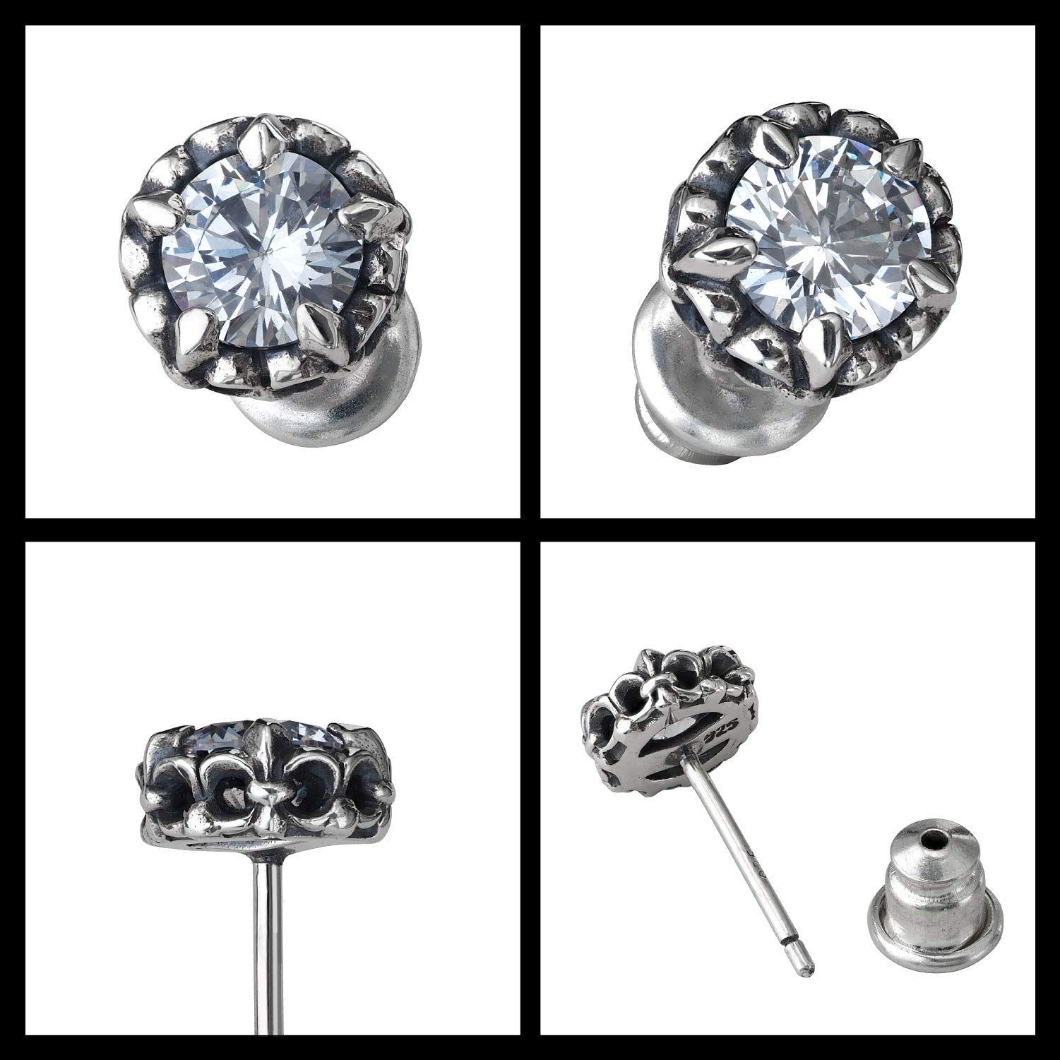 特価商品】pi0369-111 [ブランド名：2PIECES] ピアス メンズ シルバー