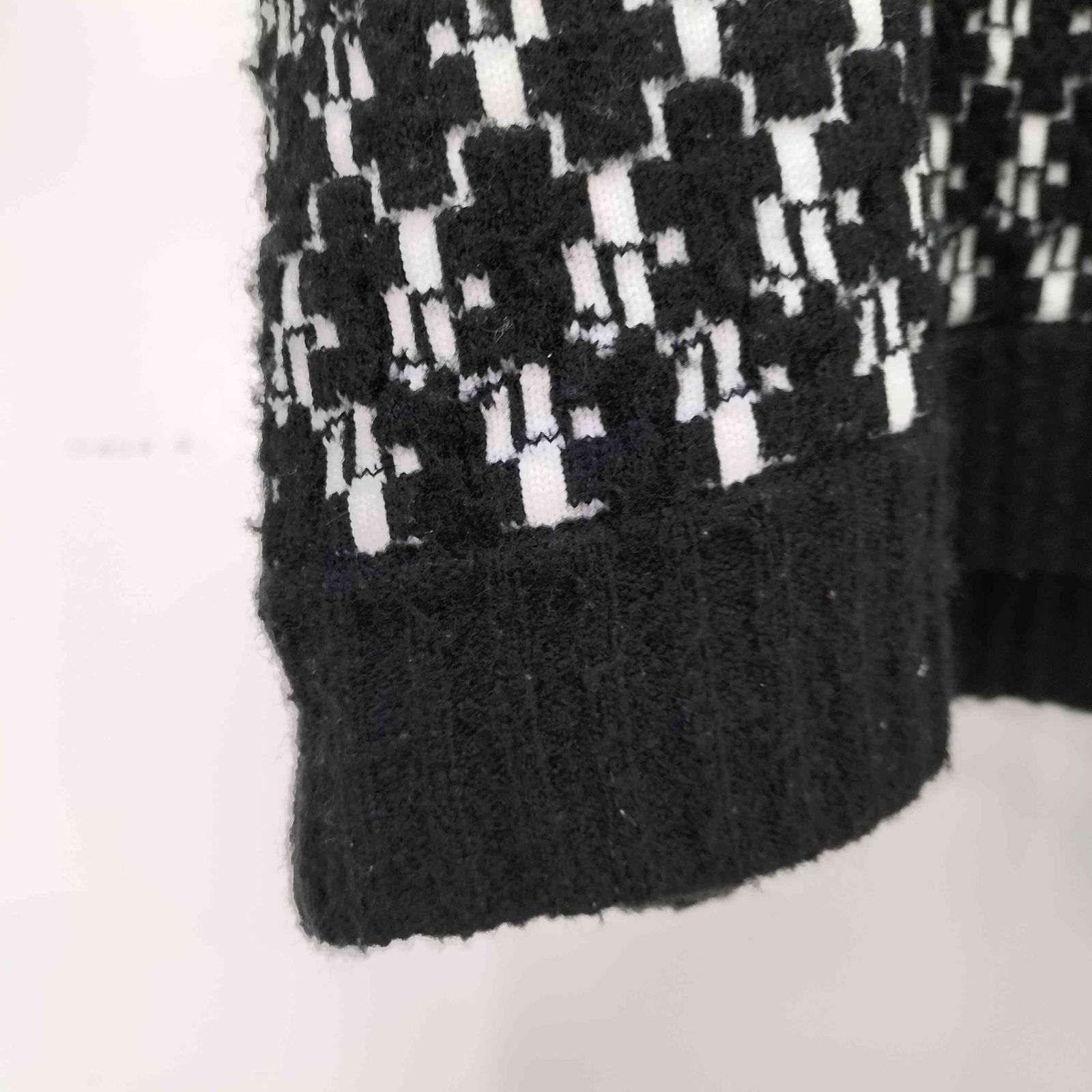 meltthelady メルト ニットcontraststitchknit melt the lady フレームラインニットアンサンブル（melt the