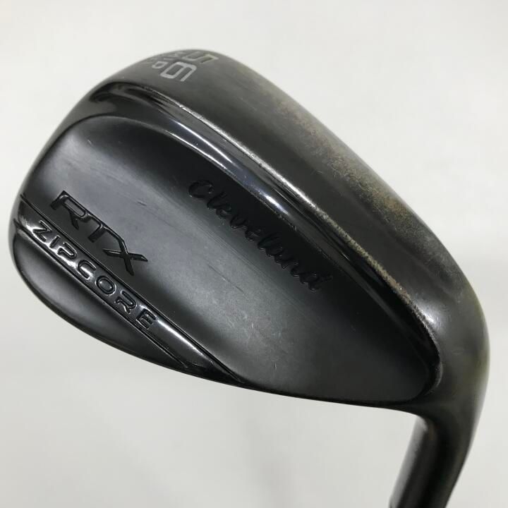 【即納】RTX ZIPCORE ブラックサテン | 56 | ダイナミックゴールド | 中古 | ウェッジ | クリーブランド