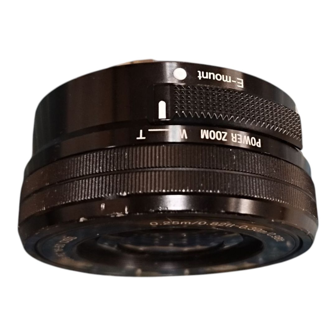 ジャンク SONY E PZ 16-50mm F3.5-5.6 OSS SELP1650 ブラック 動作不良