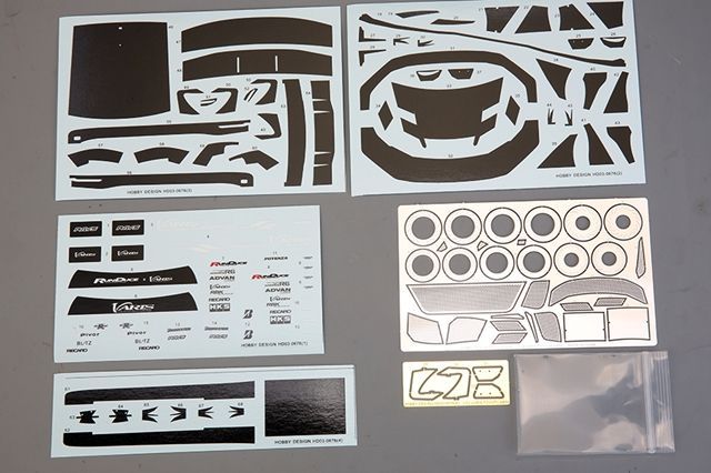 ホビーデザイン HD03-0676 1|24 ヴァリス GR86 ワイドボディ ディテールアップパーツ タミヤ 24361 用 レジン PE メタルパーツ デカール