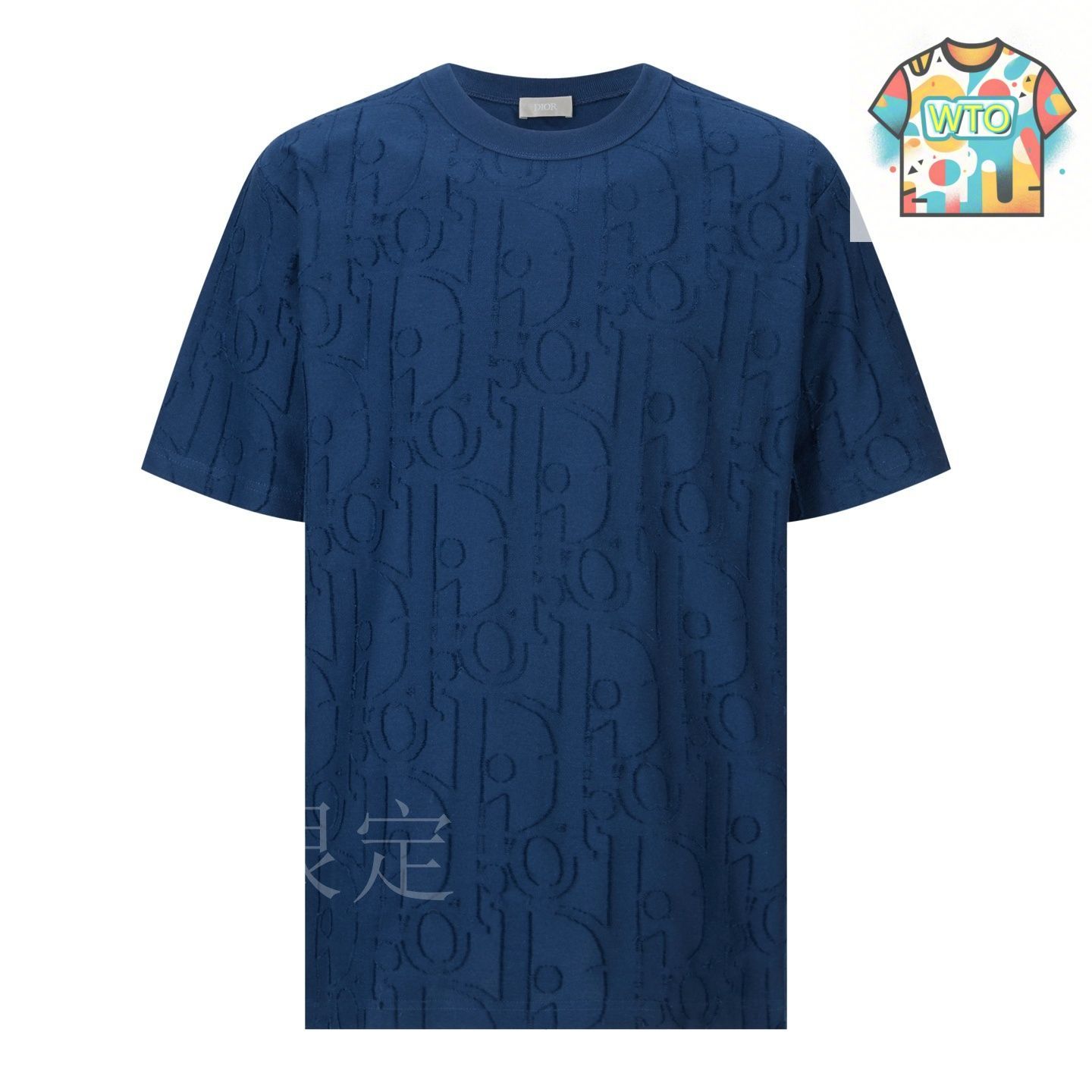 今日特価】DIOR 剪花浮雕ロゴ T シャツ - メルカリ