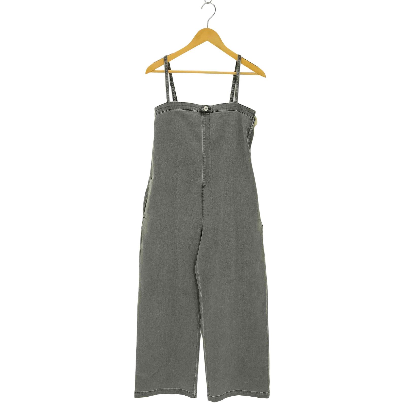 ユーズドフルギ USED古着 ストレッチデニムサロペット