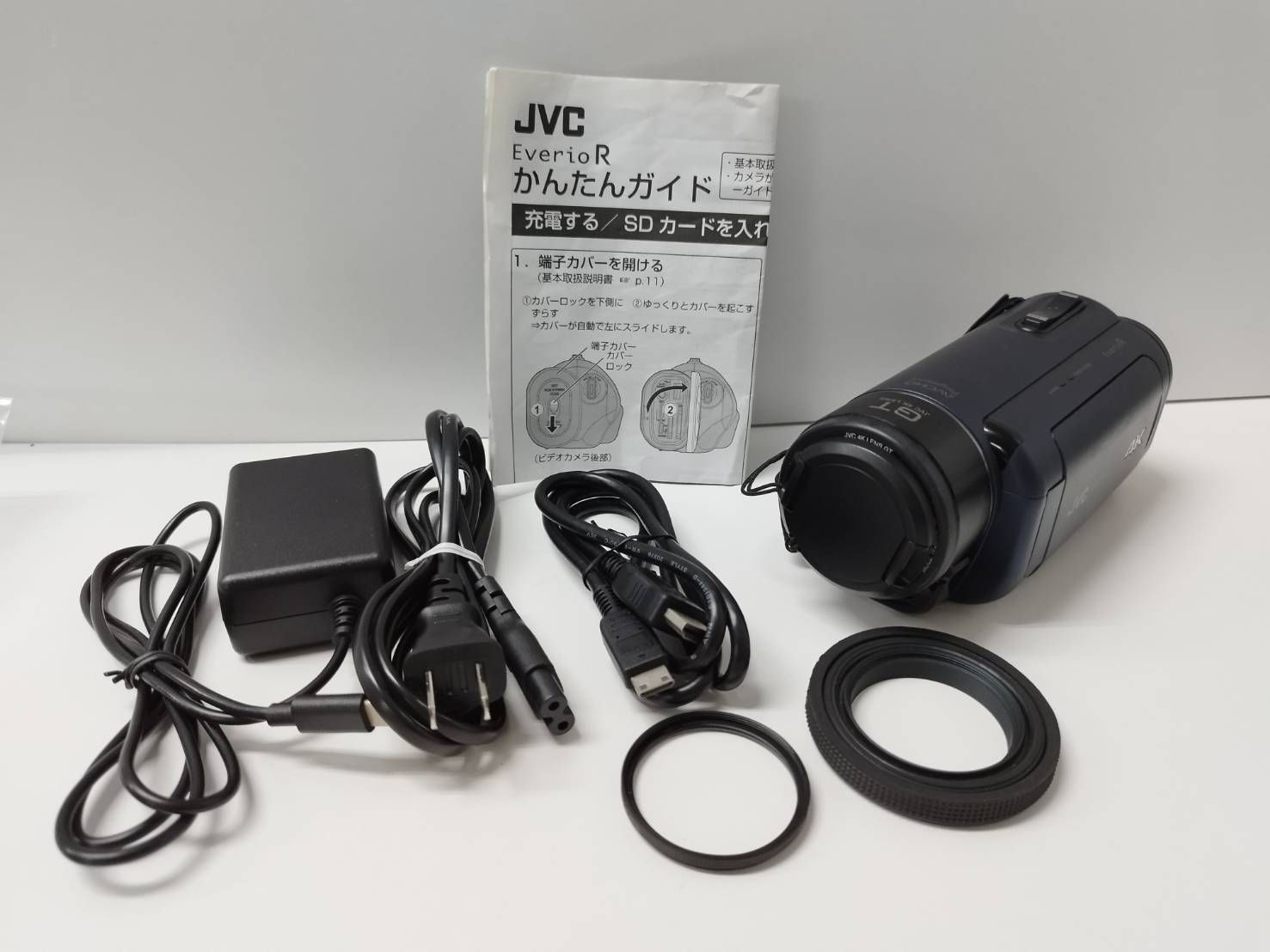JVC Everio R 4K ビデオカメラ GZ-RY980-A