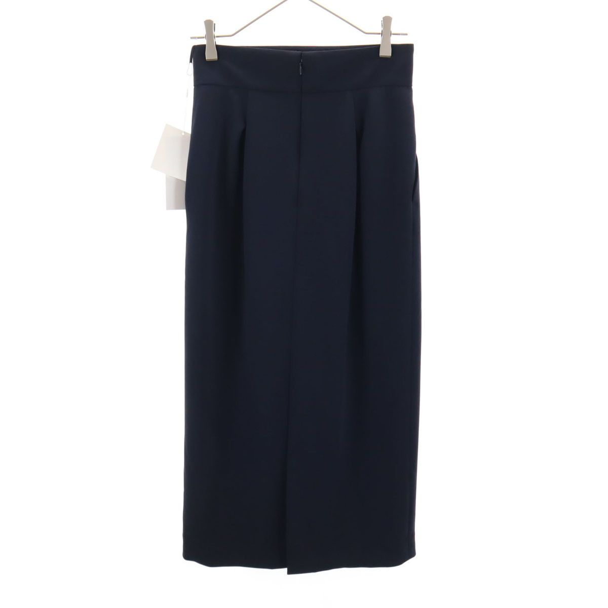 mame kurogouchi スカート　2 ネイビー Mame Kurogouchi(マメ) Cording Embroidered Nep-Cotton Skirt