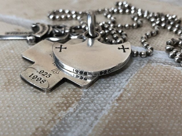 CHROME HEARTS 3トリンケッツ ペンダント シルバー クロムハーツ 3