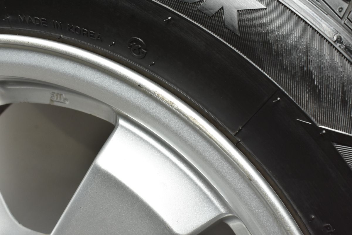 良好品】トヨタ 20 プリウス 純正 15in 6J +45 PCD100 ハンコック 185 