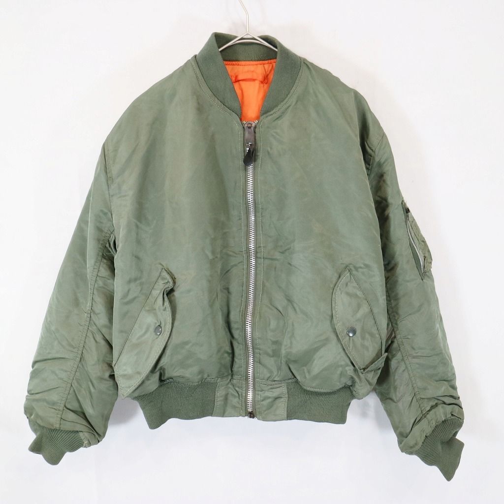 80年代 ALPHA INDUSTRIES アルファ インダストリーズ MA-1 フライト