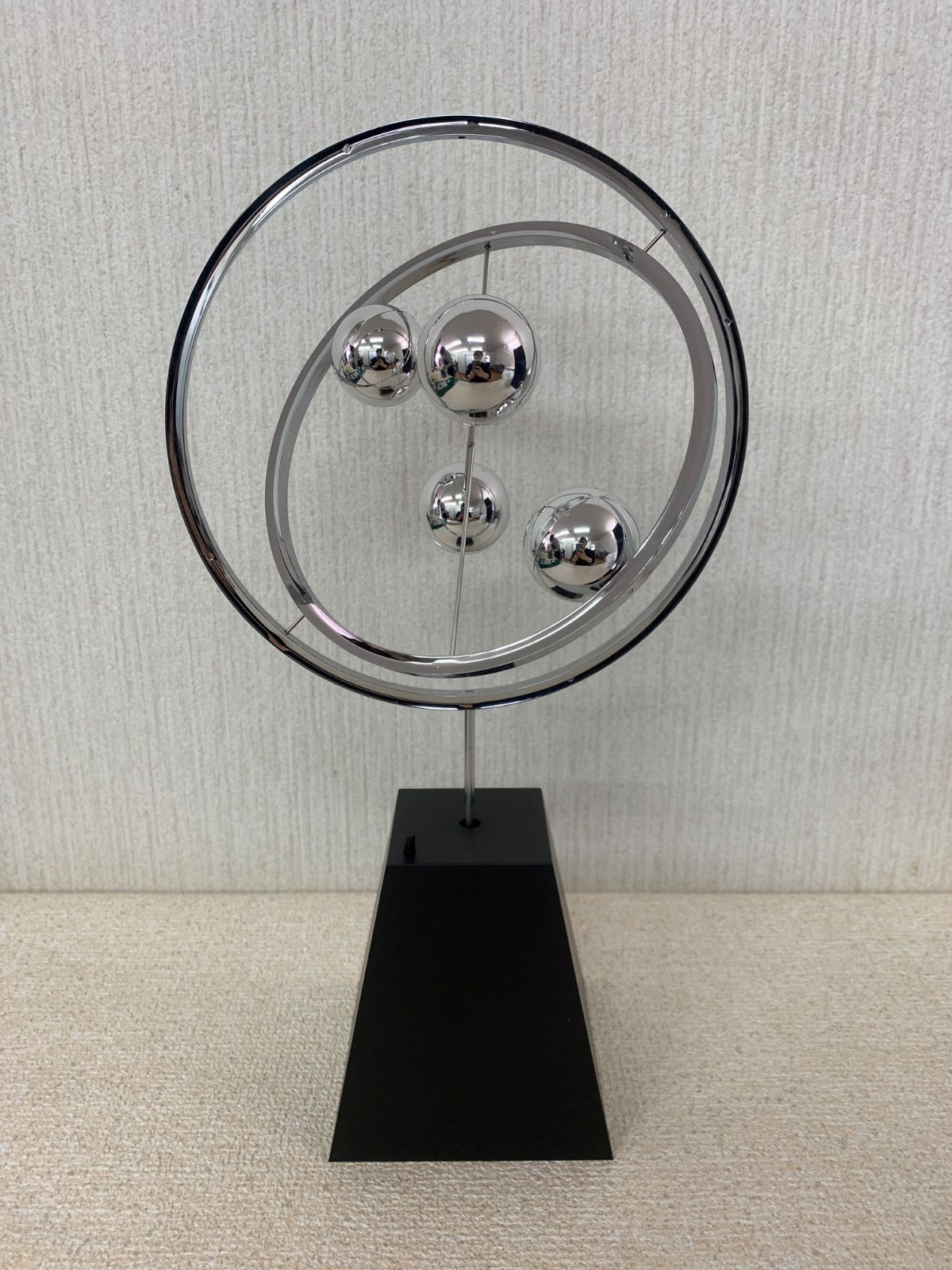 【未使用品】キネティックアート　KINETIC ART SATURN  モダンインテリア　オブジェ