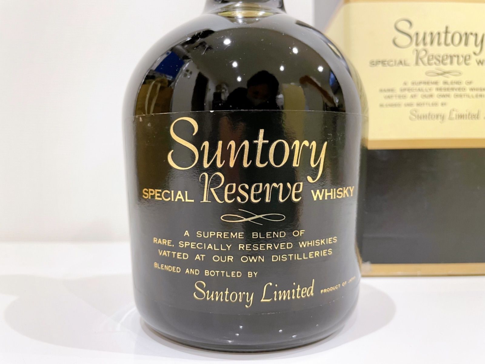Suntory スペシャルリザーブウィスキー70周年記念 古酒 未開封 未開封】サントリー スペシャルリザーブ70周年記念ボトル