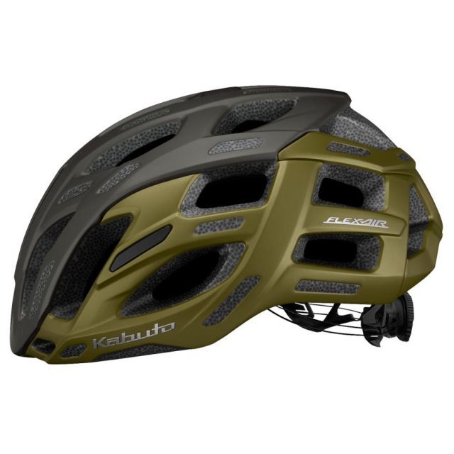 OGK KABUTO オージーケーカブト ヘルメット FLEX-AIR フレックスエアー マットゴールド XS/S (54-56cm)