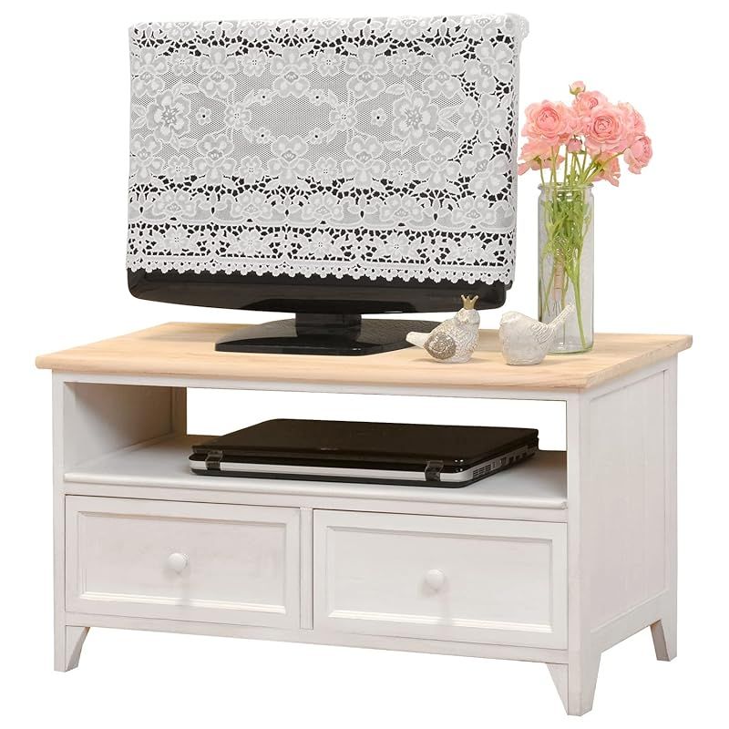 萩原 ローボード テレビ台 ナチュラルホワイト スリム シャビーテイスト MTV-5272NAW 0