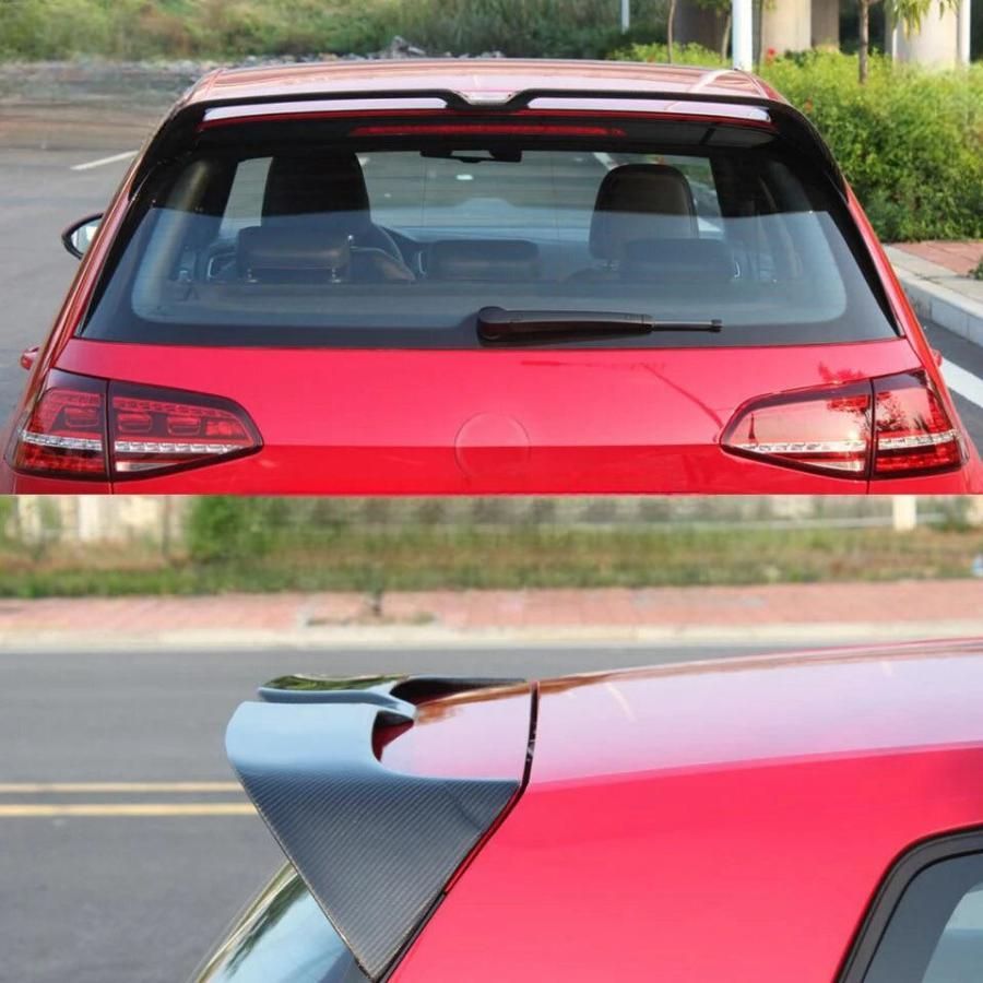 スポーティ全開 カーボン ルック ルーフ リア スポイラー ゴルフ 7 ゴルフ VII ゴルフR ゴルフGTI ベースグレード パフォーマンス ZST-081