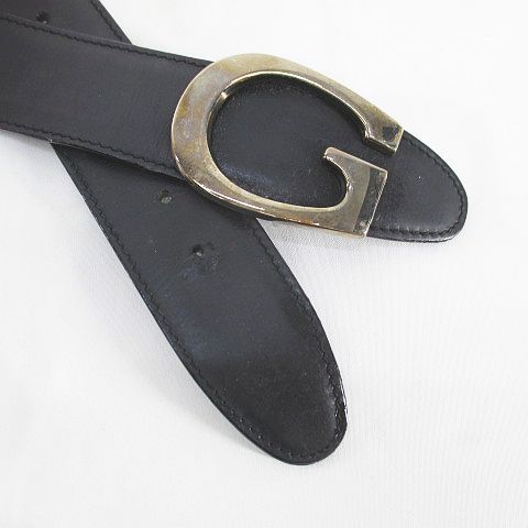 GUCCI 036 194 0956 レザーベルトブラック　表記サイズ70・28 楽天市場】GUCCI グッチ Gバックル レディースベルト レザー 黒