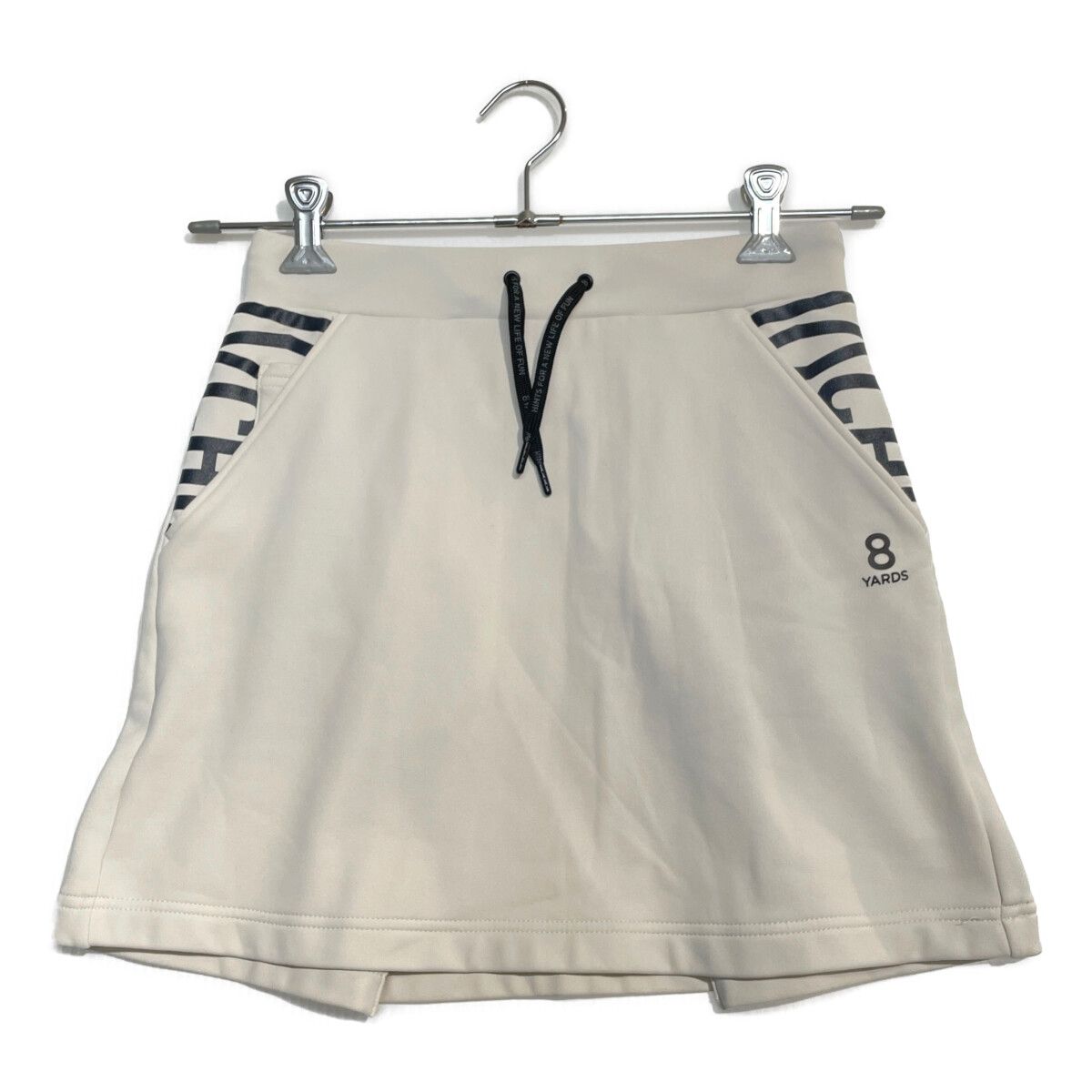 中古 レディース ハチヤーズ 8YARDS スカート S 白系 ホワイト系 裏