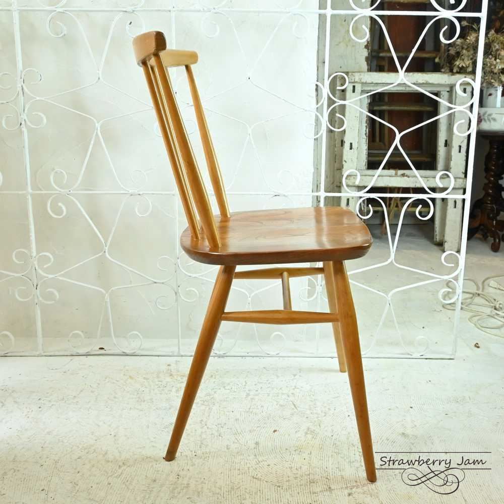 L3705-297-1 英国ヴィンテージ ERCOL アーコールチェア ボウバック