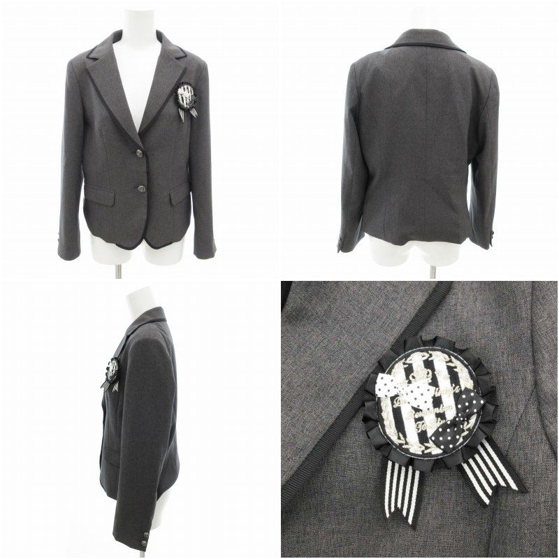 極美品✨デコラピンキーズ フォーマルセットアップ 150 極美品♡デコラピンキーズ 卒服 150セットアップ 女の子 黒 5点