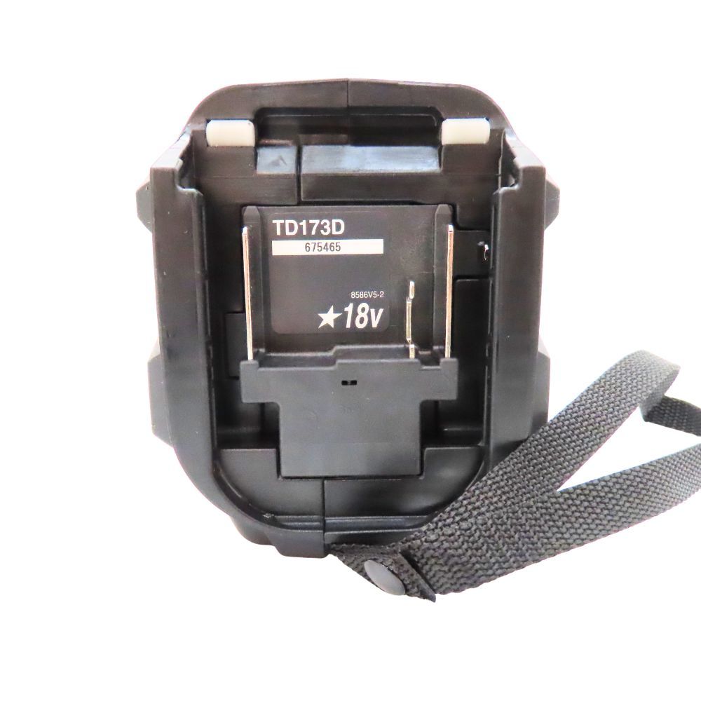 【100％正規品保証 ！！！】 Makita マキタ TD173DZB 充電式 インパクトドライバ ブラック 本体 工具 電動工具 軽量 パワフル コンパクト LEDライト A2503974