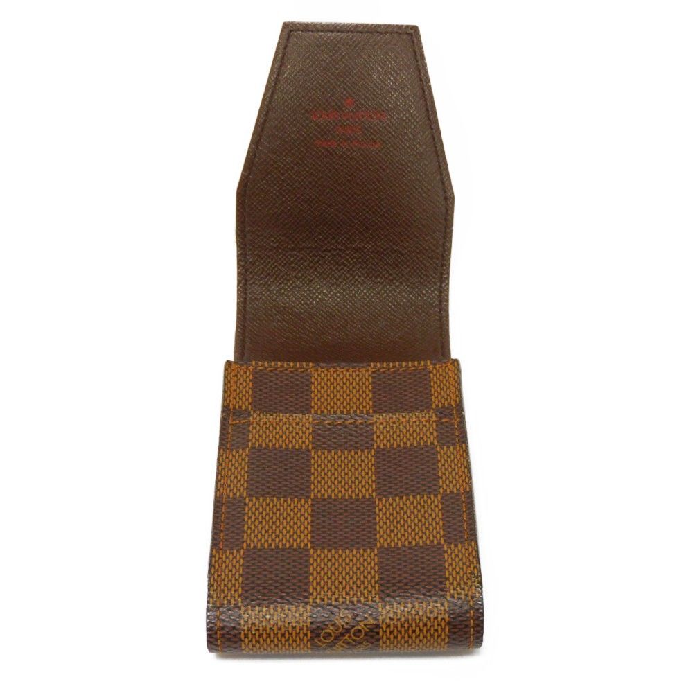 LOUIS VUITTON ルイ・ヴィトン エテュイ シガレット ロゴ ブラウン