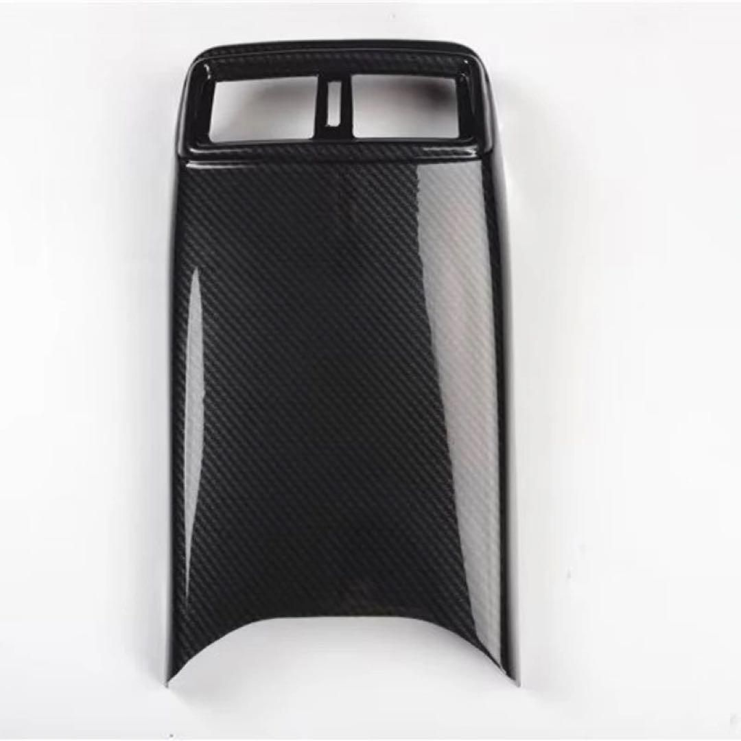 新品 日産エクストレイル T32系 カーボン調 リアエアコンパネルガード 