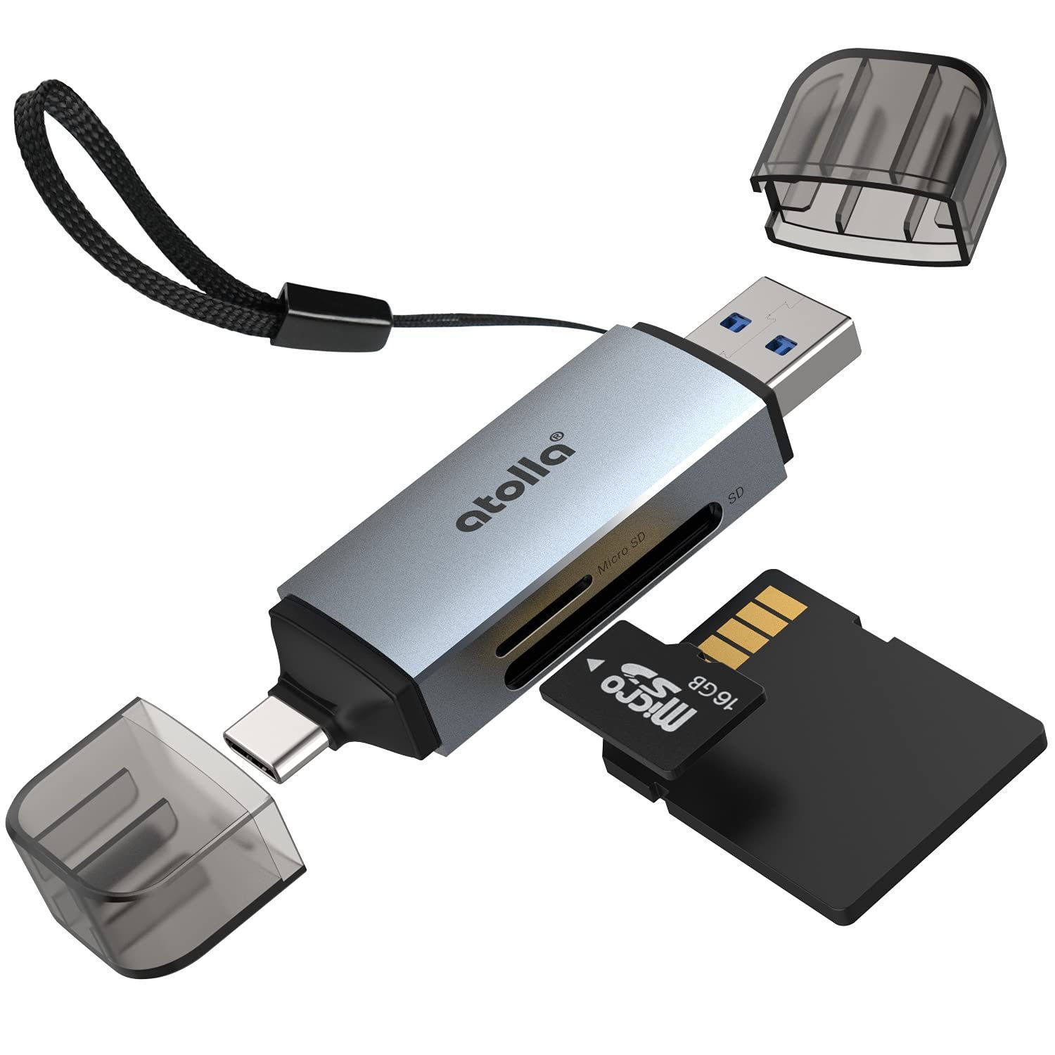 USB3.1 メモリカードリーダー 3.0 2TBまで大容量 UHS-I用 カードリーダー カードリーダー 2.0 USB SD/SDHC/SDXC/RS-MMC/microSD/microSDHC/microSDXC  MicroSDアダプター 同時読 メルカリ