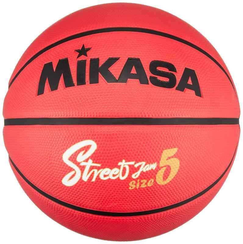 ミカサ(MIKASA)バスケットボール 7号/6号/5号 ゴム 推奨内圧0.49~0.63(kgf/?) 【単品】5号 レッド