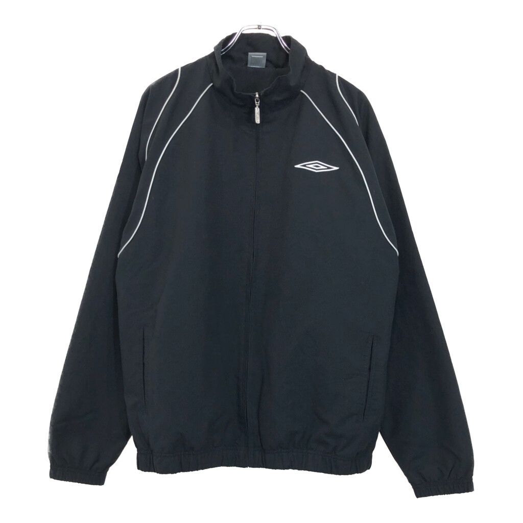 umbro アンブロ トラックジャケット スポーツ ブラック メンズ XL 古着 U5573