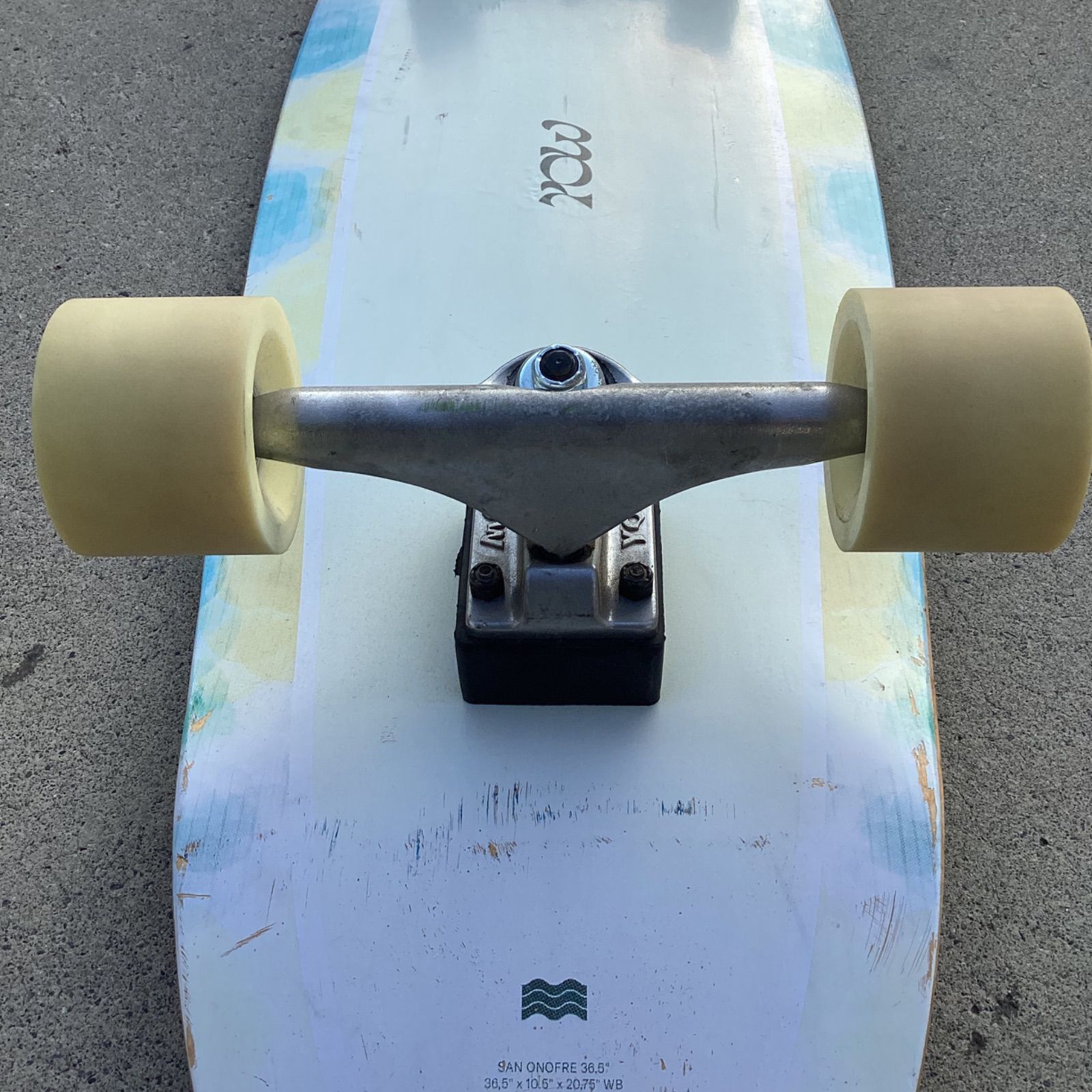 yow コンプリート USED] YOW ヤウ ロング スケートボード コンプリート 36.5inch