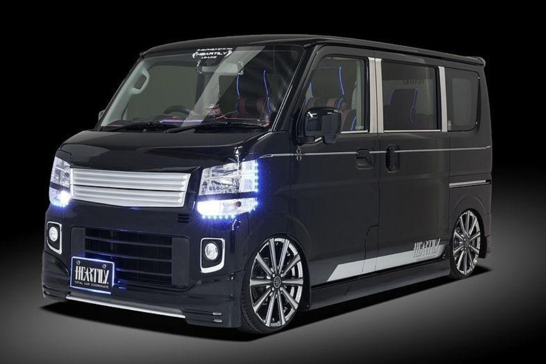 DA17W エブリィワゴン ハーテリーフロントグリル 塗装済み新品未
