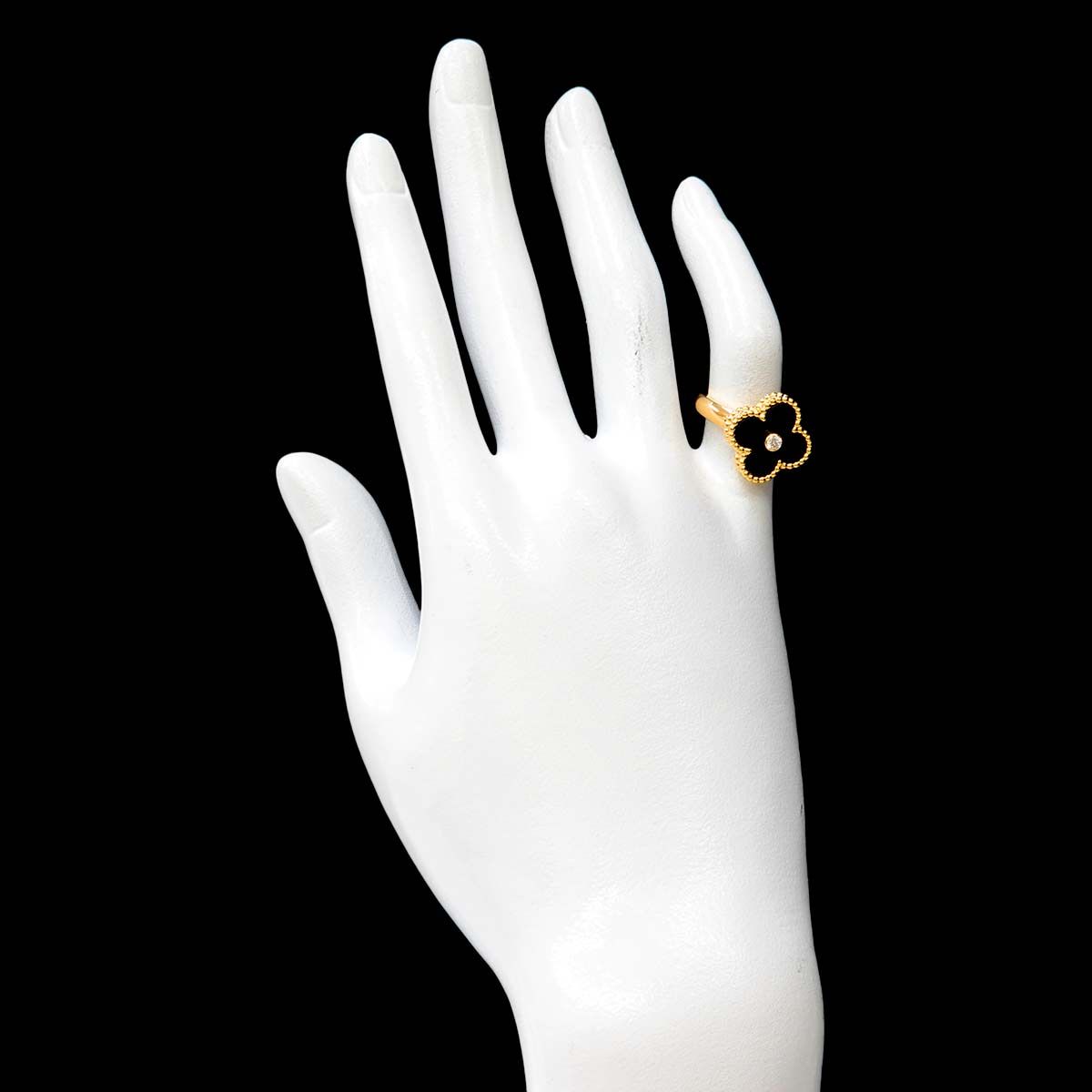 ヴァンクリーフ & アーペル VCA ヴィンテージ アルハンブラ #48 リング