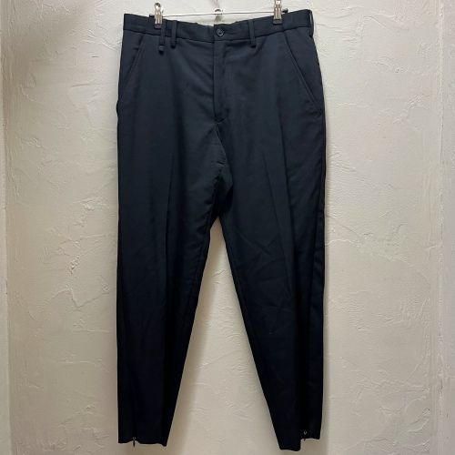 極美品 18AW⭐️ヨウジヤマモトプールオム スラックスパンツ ウール 黒 Yohji Yamamoto POUR HOMME ヨウジヤマモトプールオム 16SS 裾
