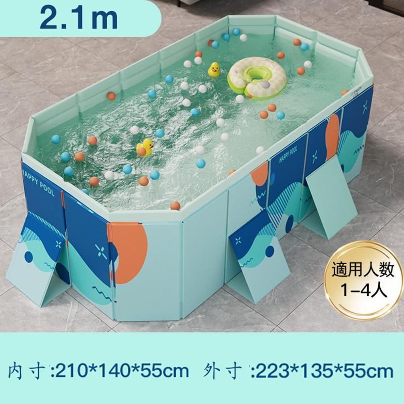 2025 支え板付き 折り畳み プール 家庭用 ビニールプール プール 3m 2m 水遊び 大型 折り畳み式 プール キッズ プール 組み立て プール 空気入れ不要 プール lingyue01