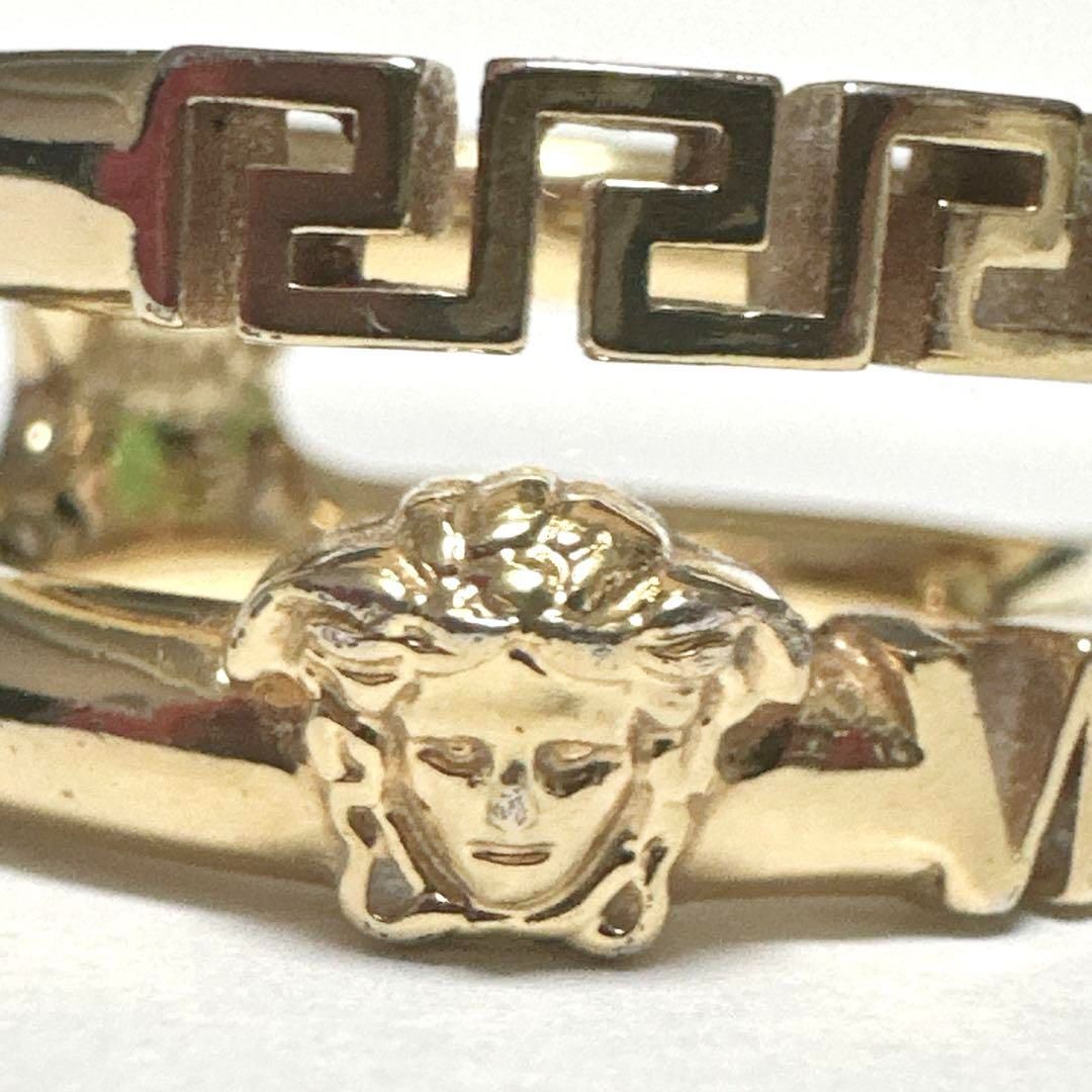 VERSACE ヴェルサーチ 指輪 リング メデューサ GP ゴールド メンズ