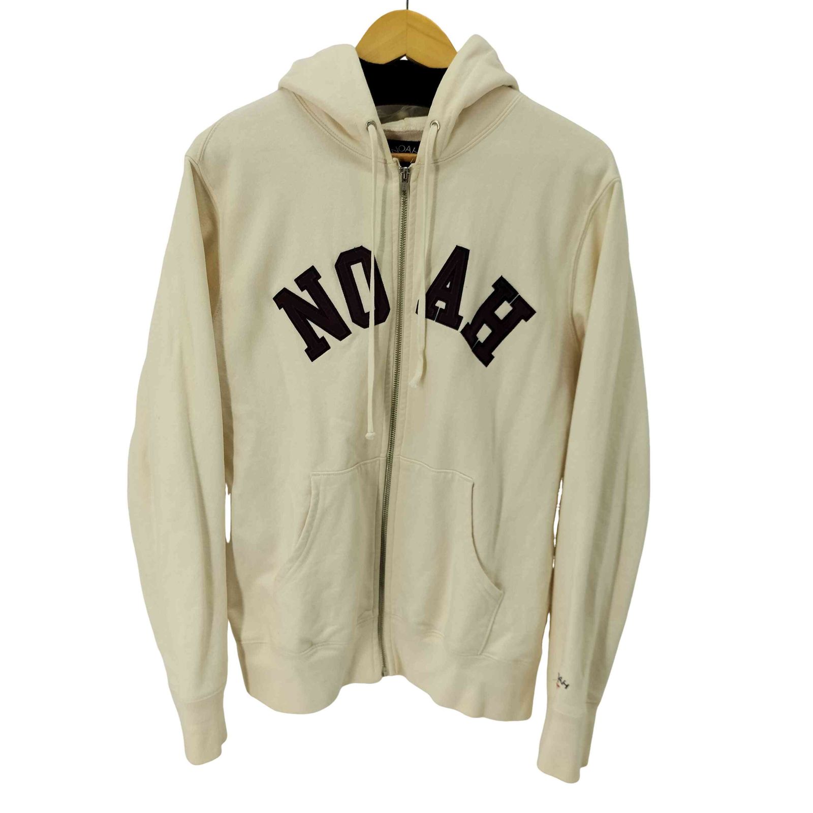 ノア NOAH フロントロゴ ジップパーカー メンズ import：M