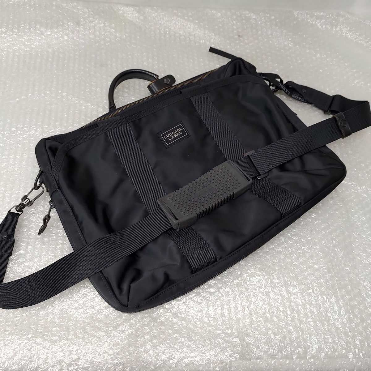 吉田カバン LUGGAGE LABEL 2way ショルダー ブラック 【公式通販】