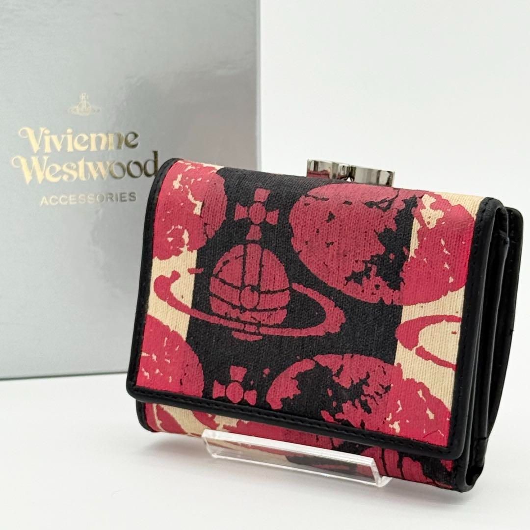 Vivienne 三つ折り財布 がま口財布 オーブ ヴィンテージ