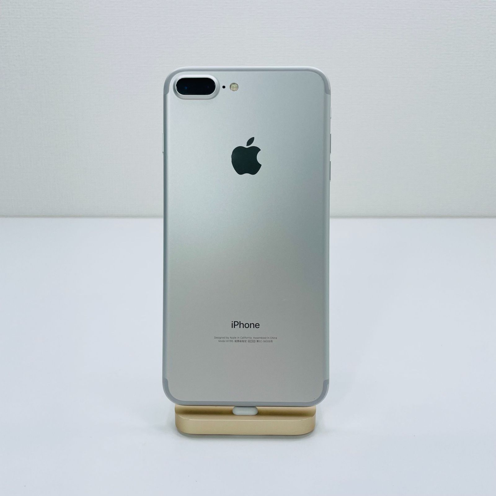 未使用に近い アップル交換品 iPhone 7 Plus Silver 32GB SIM
