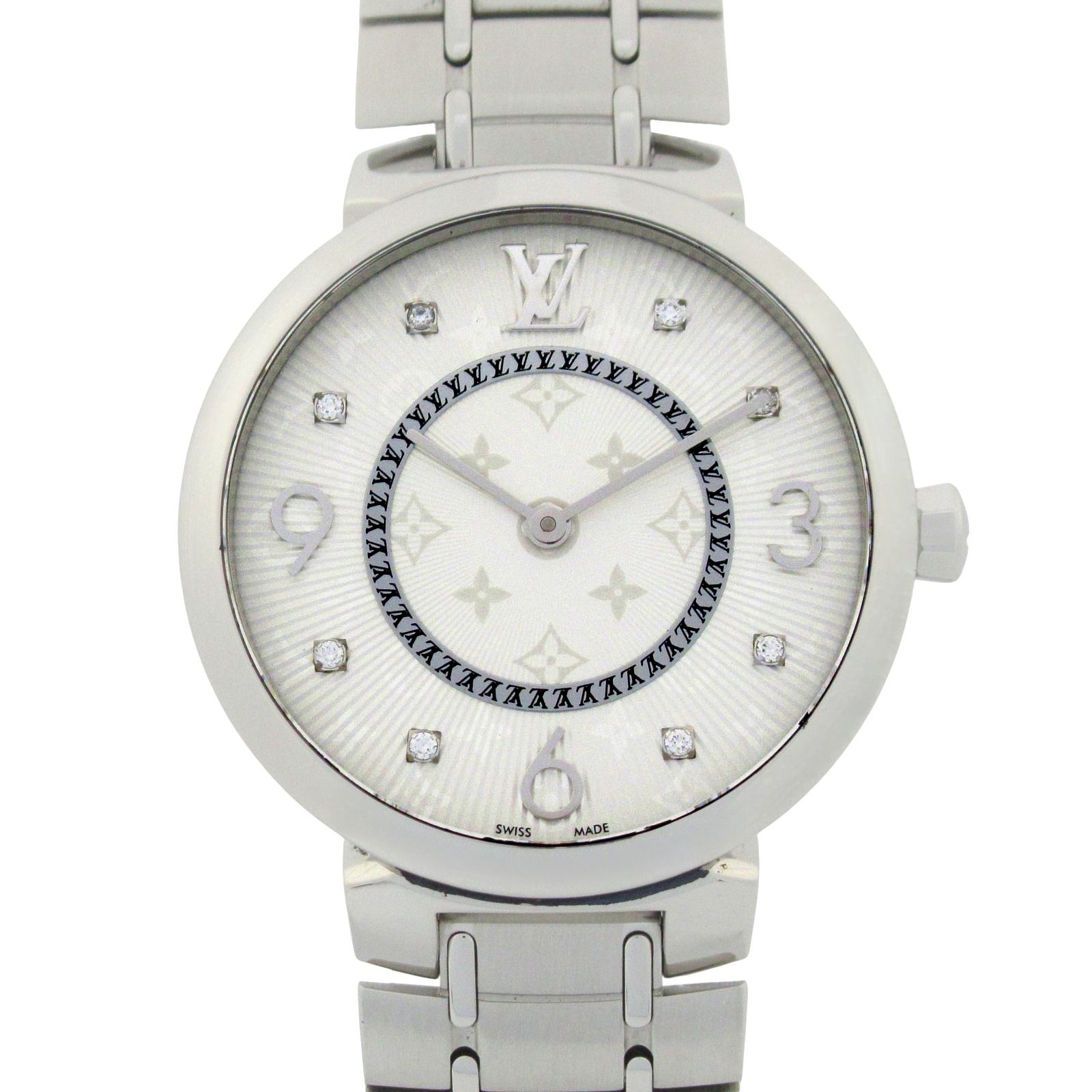 ルイ・ヴィトン LOUIS VUITTON 腕時計 タンブールスリム MM Q13MJ  