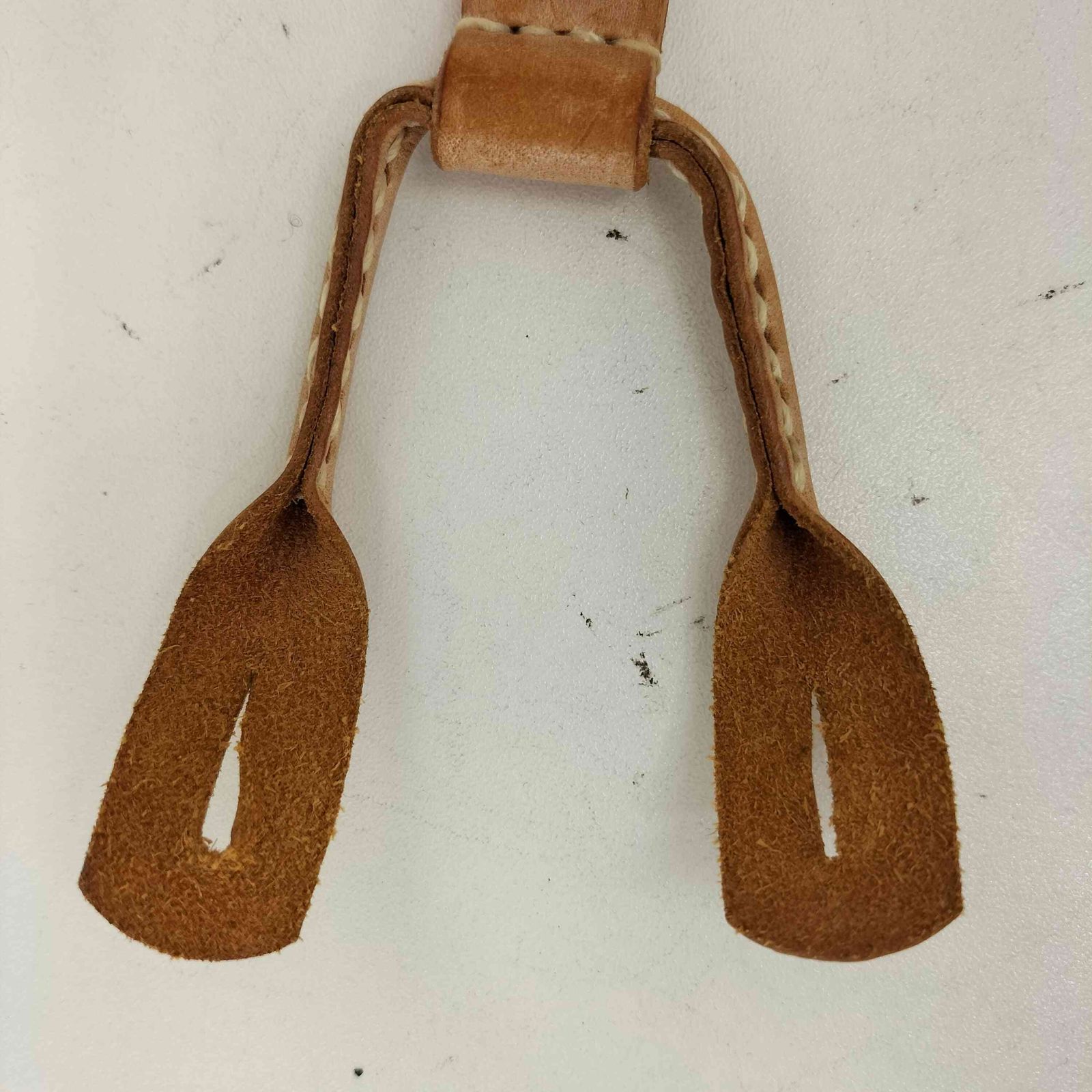 マスターアンドコー MASTER＆CO. レザーサスペンダー メンズ 表記無