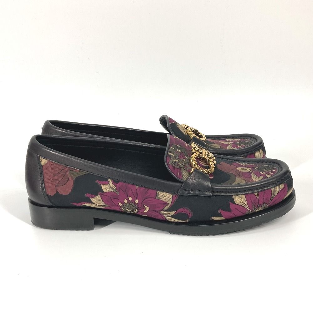 激レアSalvatore Ferragamo 花柄ローファー ガンチーニ Salvatore