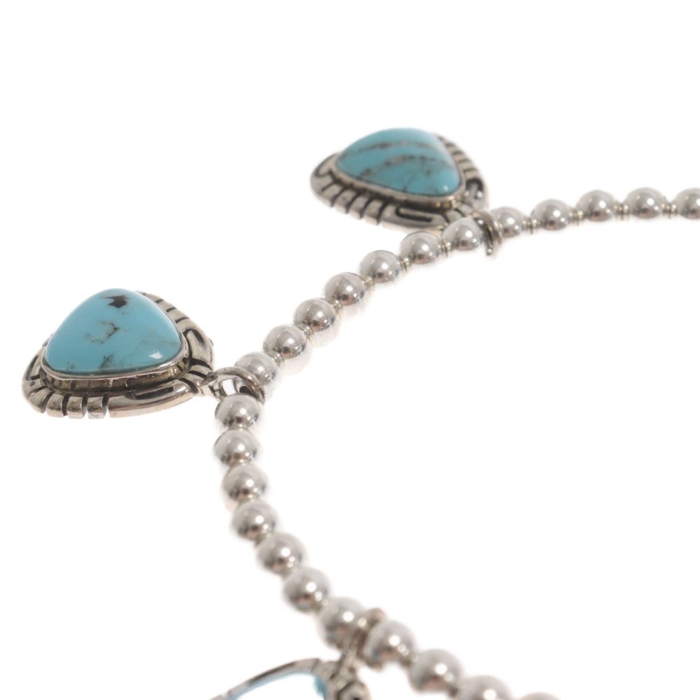 ナバホ族アンディキャドマン作 スターリンシルバー 21号 インディアン