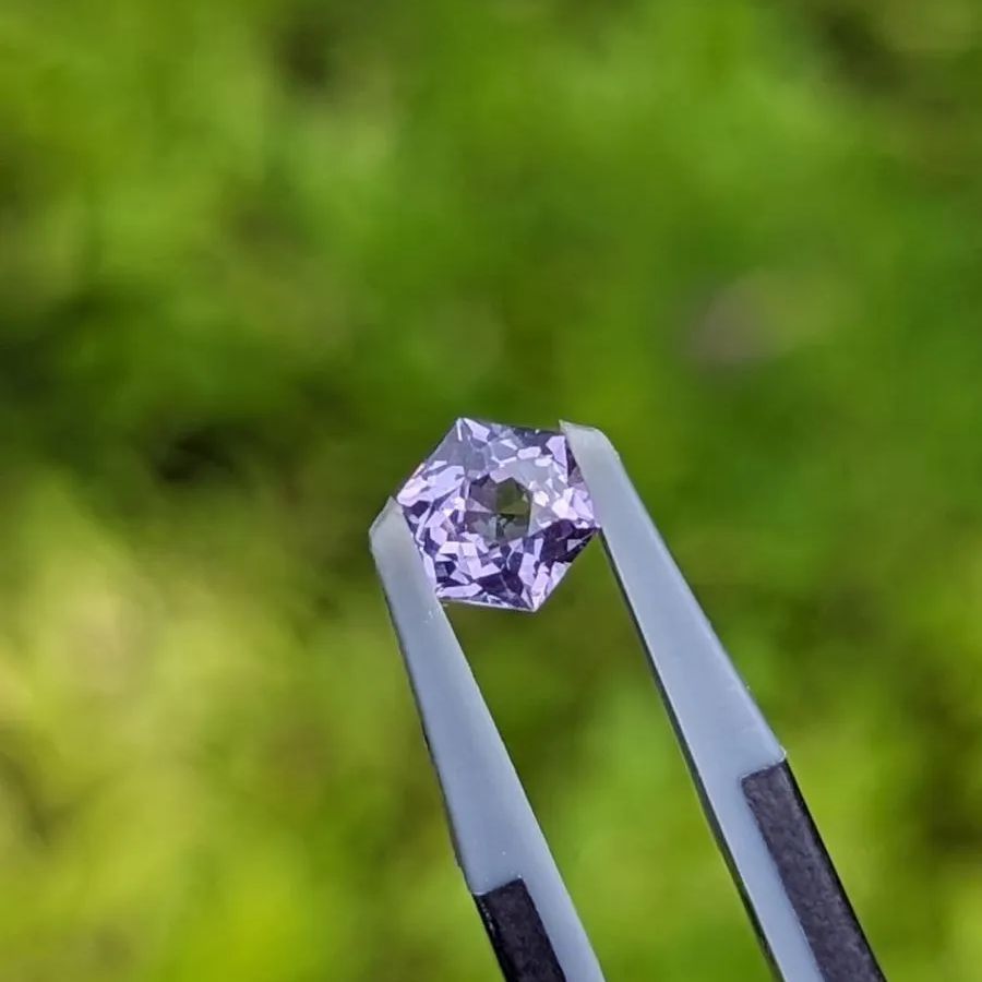 ① 天然スピネル ルース ヘキサゴンカット 約0.4ct・0.5ct・0.6ct前後