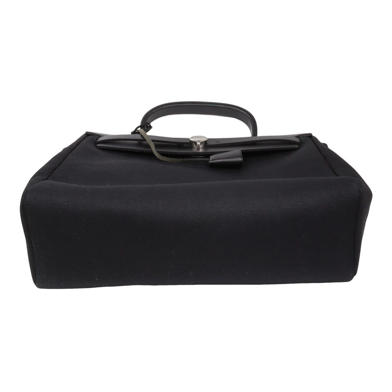 エルメス HERMES エールバッグジップPM Z刻 ブラック シルバー金具