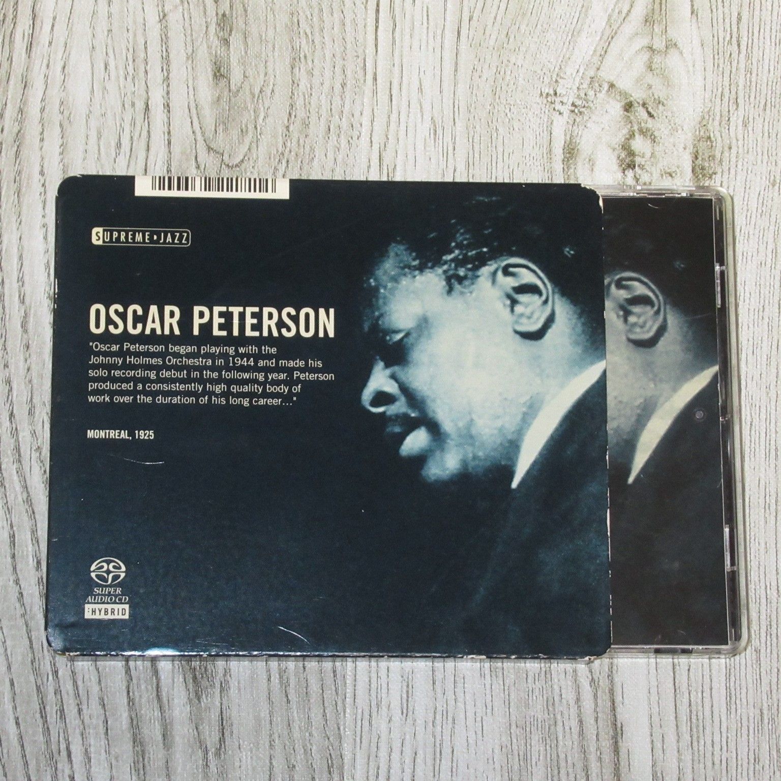 CD　OSCAR PETERSON　ハイブリッド SACD (HYBRID SUPER AUDIO CD)　SUPREME JAZZ  223544-207　外ケース付　オスカー・ピーターソン　ジャズ