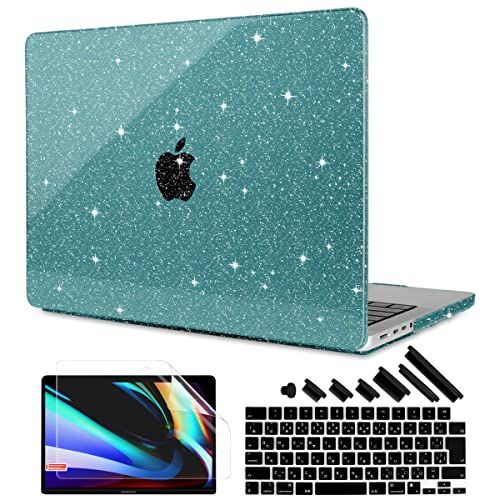 きらきら光る?い? TWOLSKOO MacBook Pro 16 ケース A2780 M2 A2485 M1 ProMax 2023 2022 2021 発売 対応 耐衝撃 排熱機能 改良型 マット ハードケース + 液晶保護フィルム + 日本語キーボードカ